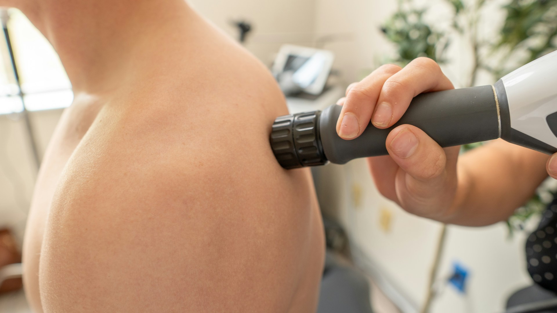 shockwave therapy on back